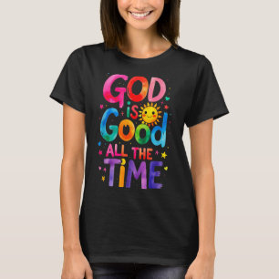 Camiseta Deus É Bom Todo O Tempo Jesus Cristo Cristão Gi