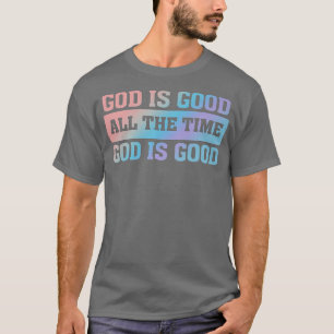 Camiseta Deus é bomO tempo todo, fé cristã, citação Belie