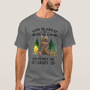 Camiseta Deus É Cerveja Excelente É Boa E Pessoas São Ab