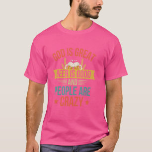Camiseta Deus É Cerveja Excelente É Boa E Pessoas São Dri L