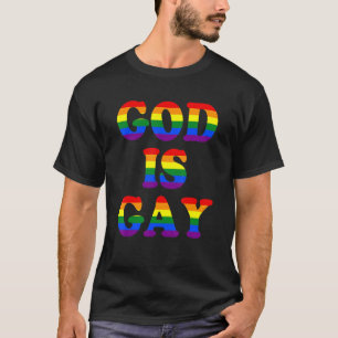 Camiseta Deus é Gay LGBT