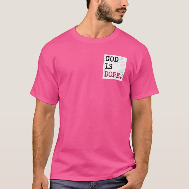 Camiseta Deus É Legal E  Fé Cristã Minimalista (Frente)