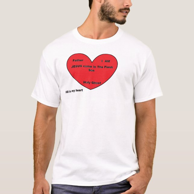 Camiseta DEUS é meu coração (Frente)