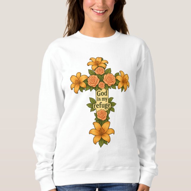 Camiseta Deus é meu refúgio (Frente)