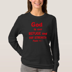 Camiseta Deus É Nosso Refúgio E Nosso Salmo De Força 461 8