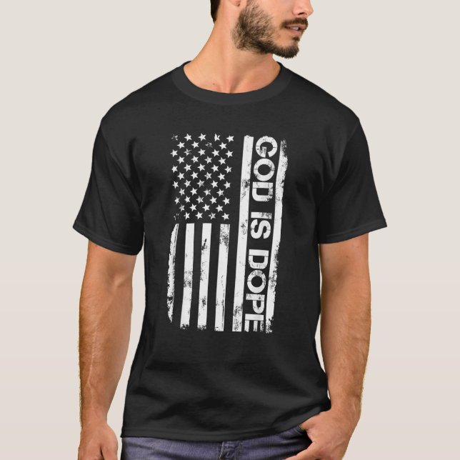 Camiseta Deus é o Juiz Cristão da Fé (Frente)