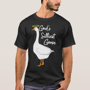 Camiseta Deus é o mais tolo ganso cristão