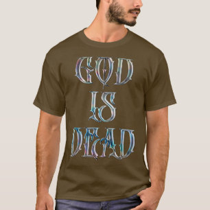 Camiseta Deus é o Morto Nietzsche, citação 2