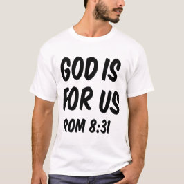 Camiseta Deus é para nós de 8 31