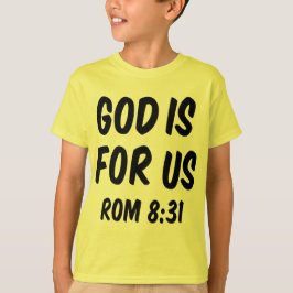 Camiseta Deus é para nós de 8 31