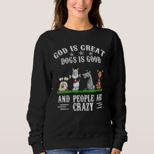 Camiseta Deus É Que Os Cães Excelentes São Bons E As Pessoa