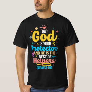 Camiseta Deus é seu protetor e o melhor dos ajudantes