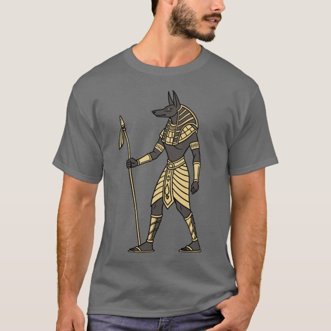 Camiseta Deus Egípcio Anúbis (Frente)