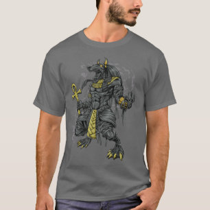 Camiseta deus egípcio Anubis