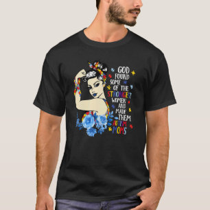 Camiseta Deus Encontrou Algumas Das Mulheres Mais Fortes E 