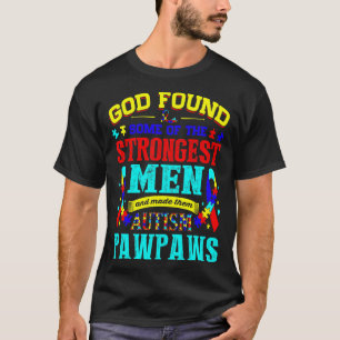 Camiseta Deus Encontrou Homens Mais Fortes Fazendo Pawpaws 