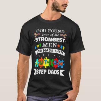 Camiseta Deus Encontrou Um Pai De Consciência Autista Mais