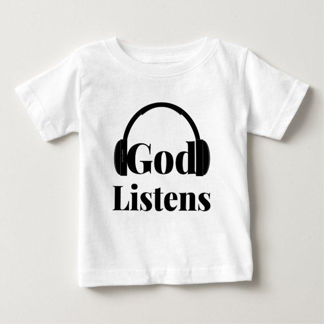 Camiseta Deus Escuta Cota Baseada Na Fé (Frente)