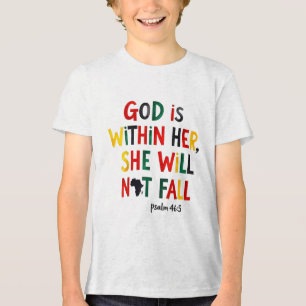 Camiseta Deus Está Dentro De Sua Décima Sétima Citação Espi