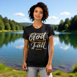 Camiseta Deus Está Dentro Dela Ela Não Cairá Salmo 46:5