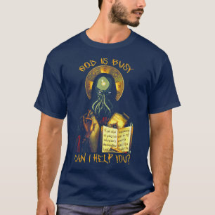 Camiseta Deus Está Ocupado Posso Ajudá-Lo?