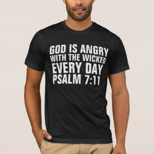 CAMISETA DEUS ESTÁ ZANGADO COM AS IRMÃOS CRISTÃOS MALUCOS