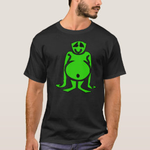 Camiseta Deus estrangeiro do macaco de aranha