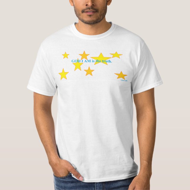 Camiseta DEUS EU SOU é a verdade. (Frente)