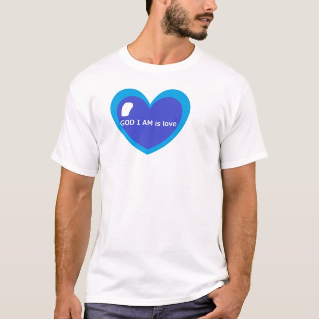 Camiseta DEUS EU SOU é amor (Frente)