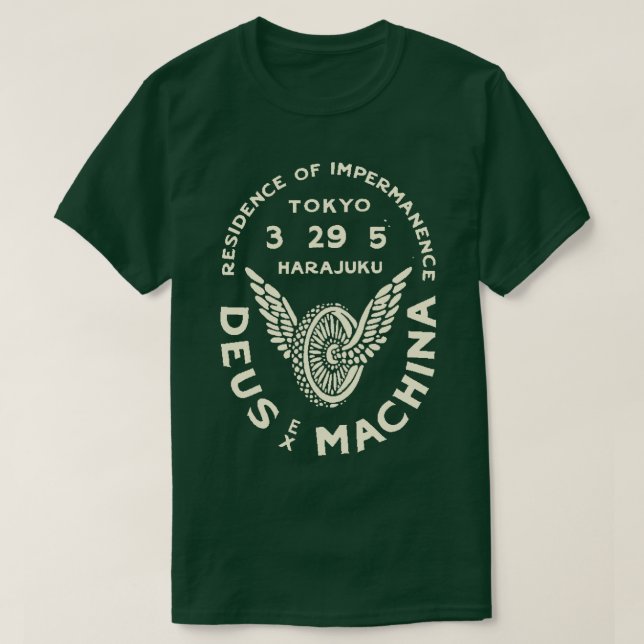 Camiseta Deus Ex Machina Tokyo (Frente do Design)
