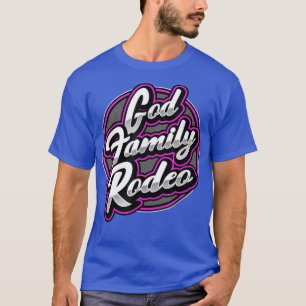 Camiseta Deus, Família e Rodeo