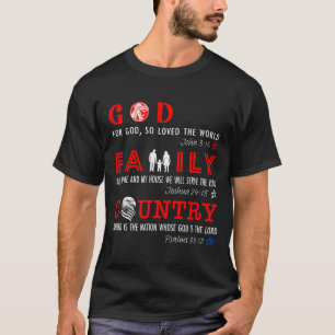 Camiseta Deus Família País