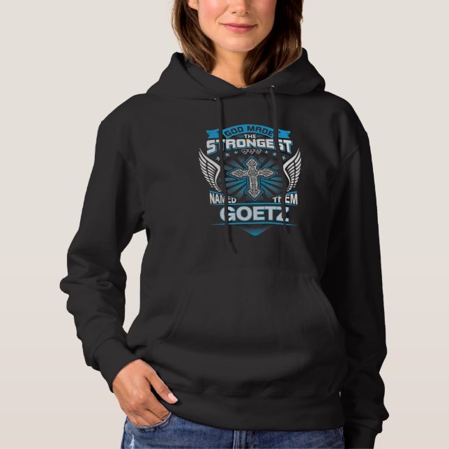 Camiseta Deus Fez Os Mais Fortes E Os Chamou Goetz (Frente)