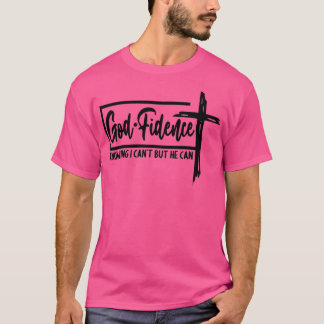 Camiseta Deus Fidence Sabendo que não posso, mas ele pode s