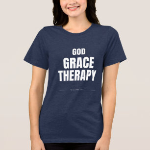 CAMISETA DEUS, GRAÇA & TERAPIA