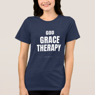 CAMISETA DEUS, GRAÇA & TERAPIA