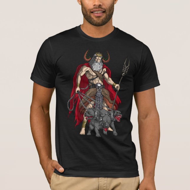 Camiseta Deus grego Hades (Frente)