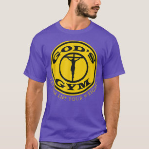 Camiseta DEUS GYM RELIGION T SHIRT Cristo Jesus Church Tee