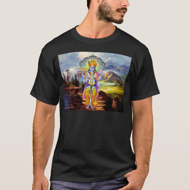 CAMISETA DEUS HINDU VISHNU (Frente)