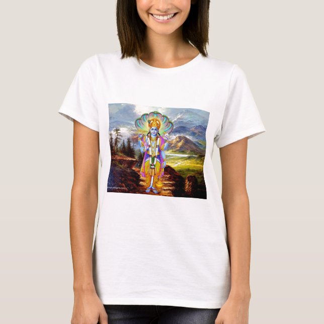 CAMISETA DEUS HINDU VISHNU (Frente)