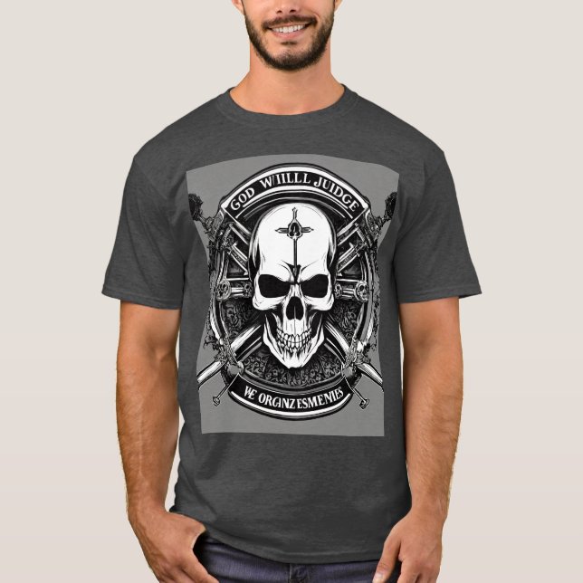 CAMISETA DEUS IRÁ JULGAR NOSSOS INIMIGOS (Frente)