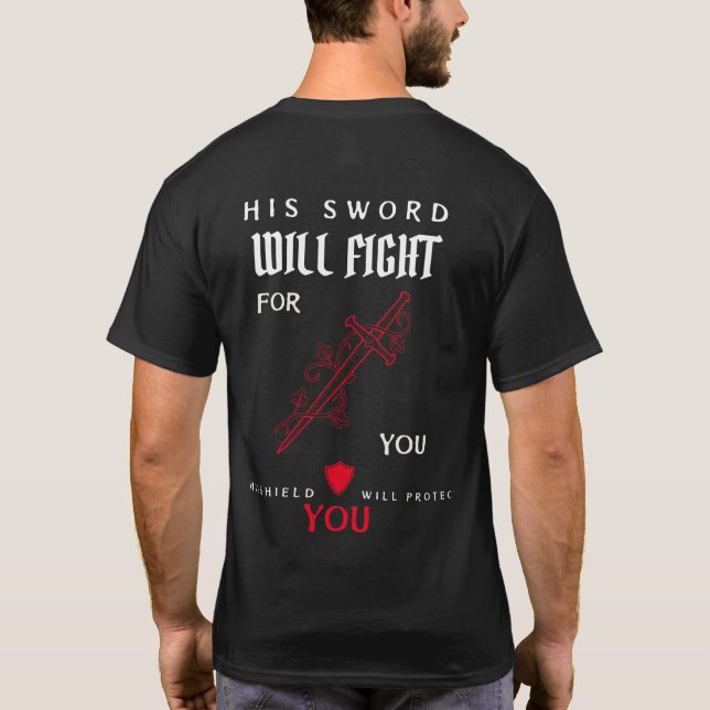 CAMISETA DEUS LUTARÁ POR VOCÊ (Verso)