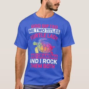 Camiseta Deus Me Deu Dois Títulos Dama De Tartaruga E VovóT