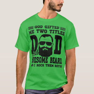 Camiseta Deus Me Deu Dois Títulos De Pai E Uma Bela Diverti