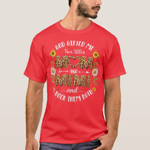 Camiseta Deus me deu dois títulos: mãe e mimi, vovó