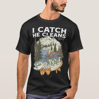 Camiseta Deus Me Fez Um Pescador De Homens, Eu O Purifico