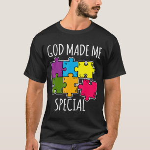 Camiseta Deus Me Fez Uma Consciência Autista Especial