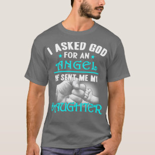 Camiseta Deus me mandou minha filha Angel