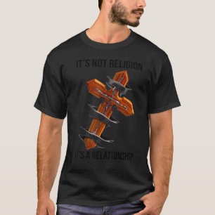 Camiseta Deus Não É Religião É Uma Fé De Relações