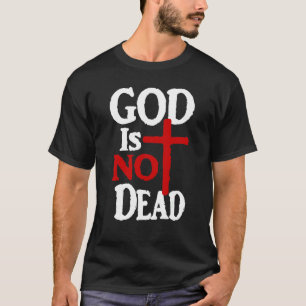 Camiseta Deus Não Está Morto Fé Em Jesus Cristo Religioso C
